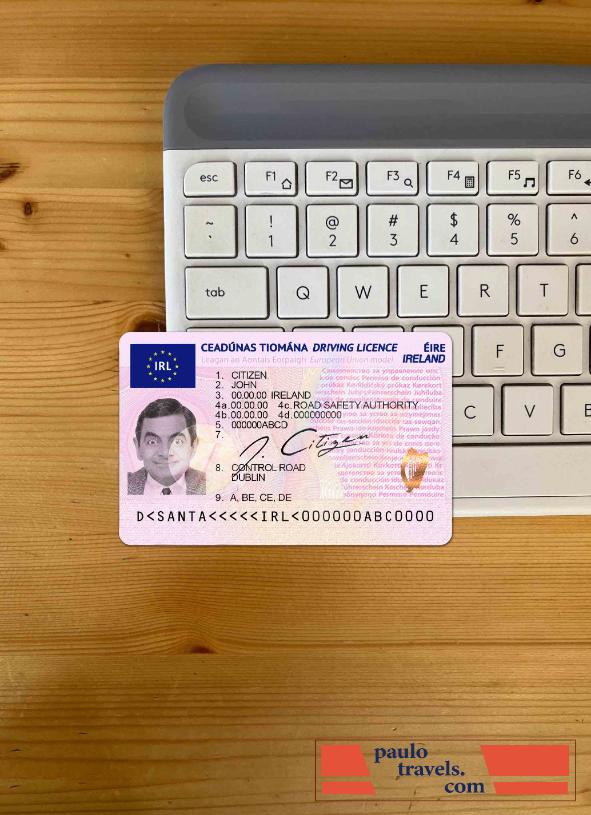 Ireland DL photolook FRONT PSD template